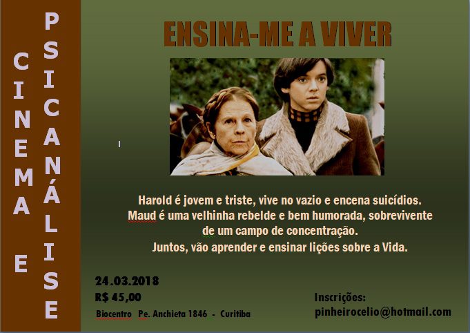 Cinema e Psicanálise - Ensina-me a Viver - 24-03-2018