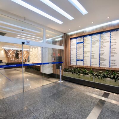 Entrada Painel Salas - Condomínio Centro Médico Biocentro Curitiba