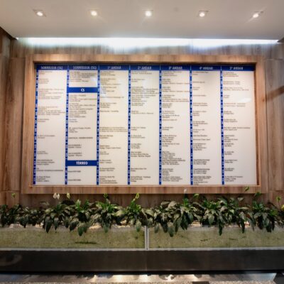 Entrada Placa Salas - Condomínio Centro Médico Biocentro Curitiba